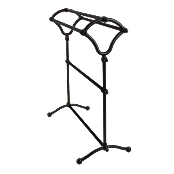 Freestanding YType Towel Rack, Matte Black